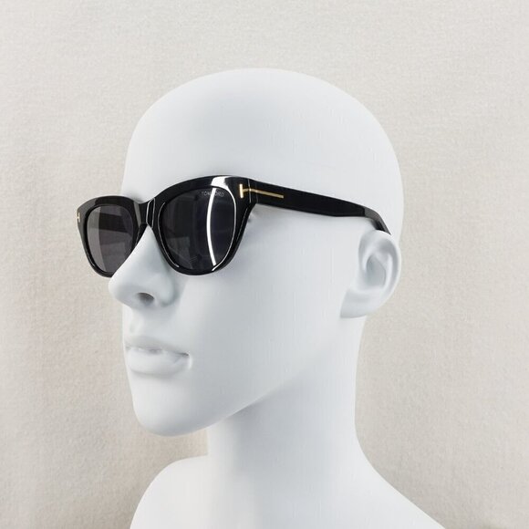 Tom Ford TF237 Snowdon Square Frame Sunglasses Gray and Black OS - Picture 10 of 16